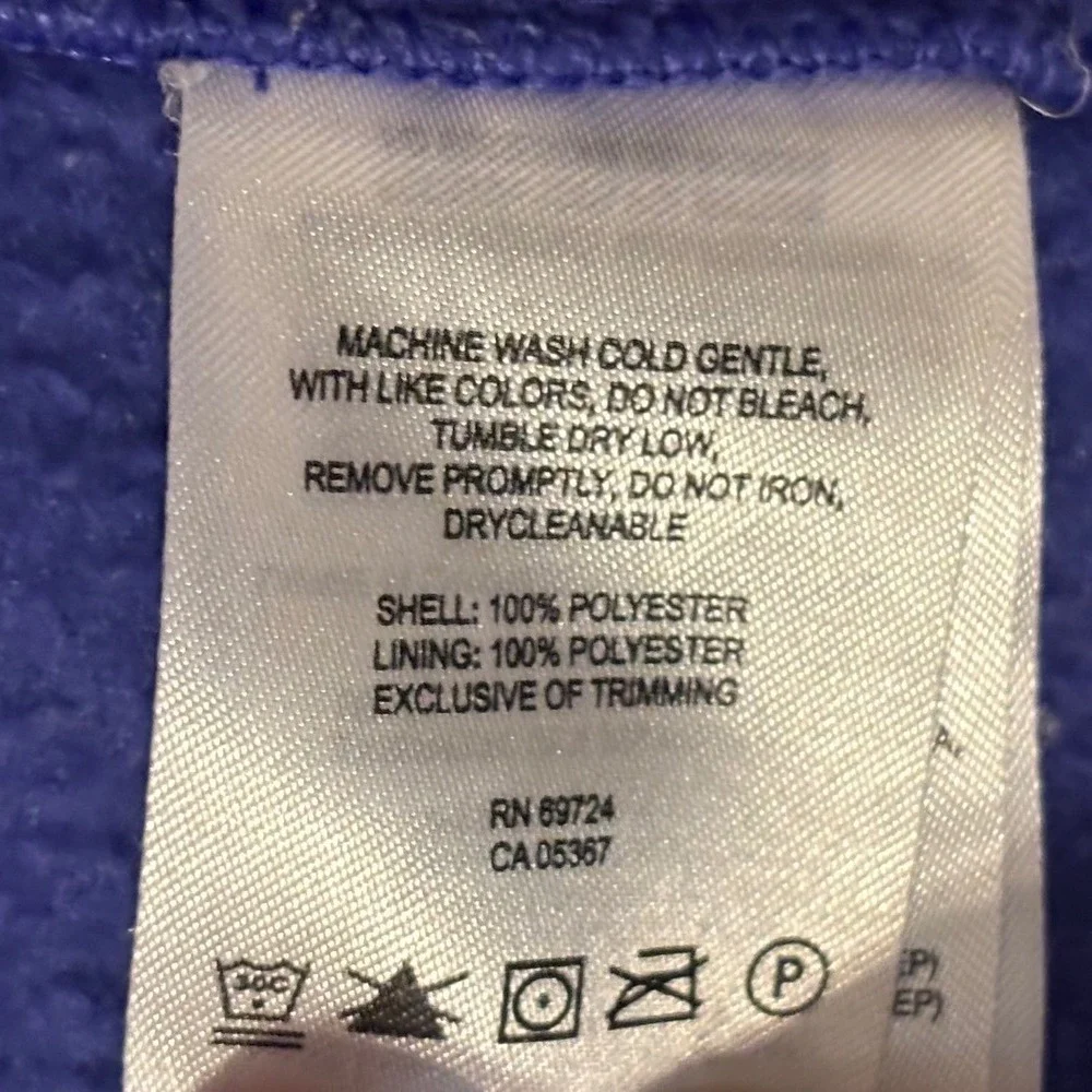 Columbia Baby Fleece Jacket Full Zip blue Infant Toddler Outerwear